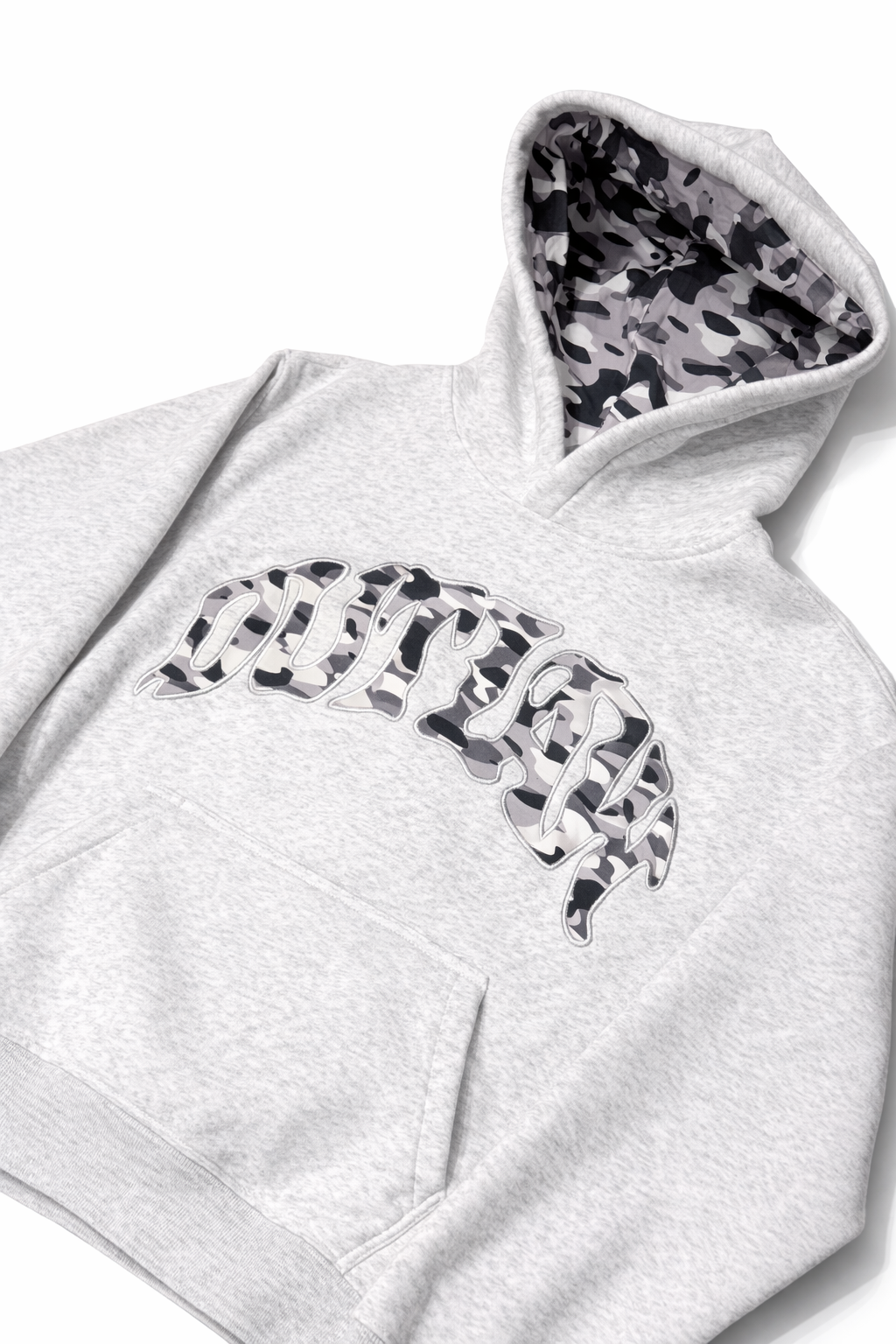 OUTLAW Signature Hoodie – Grey